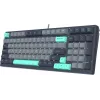 Клавиатура A4Tech FS300 механическая черный/серый USB for gamer LED (FS300 PANDA ROCK) кабель 1.8м