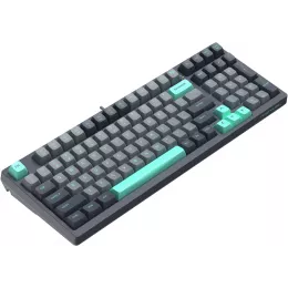Клавиатура A4Tech FS300 механическая черный/серый USB for gamer LED (FS300 PANDA ROCK) кабель 1.8м