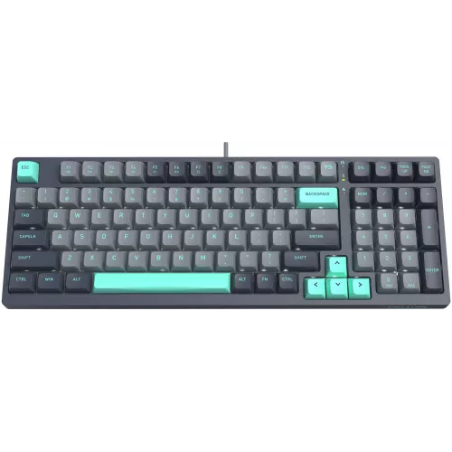 Клавиатура A4Tech FS300 механическая черный/серый USB for gamer LED (FS300 PANDA ROCK) кабель 1.8м