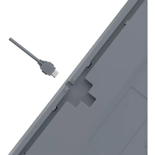 Клавиатура A4Tech FS300 механическая черный/серый USB for gamer LED (FS300 PANDA ROCK) кабель 1.8м