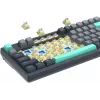Клавиатура A4Tech FS300 механическая черный/серый USB for gamer LED (FS300 PANDA ROCK) кабель 1.8м