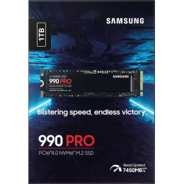 Накопитель SSD Samsung PCIe 4.0 x4 1TB MZ-V9P1T0B/AM 990 Pro M.2 2280