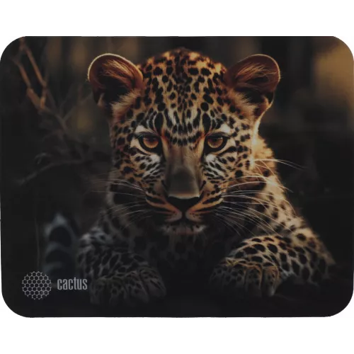 Коврик для мыши Cactus Leopard рисунок 250x200x3мм (CS-MP-D06S)