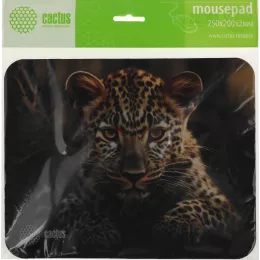 Коврик для мыши Cactus Leopard рисунок 250x200x3мм (CS-MP-D06S)