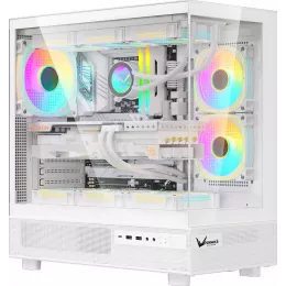 Корпус Formula Crystal Z8 белый без БП ATX 11x120mm 4x140mm 1xUSB3.0 audio bott PSU