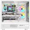 Корпус Formula Crystal Z8 белый без БП ATX 11x120mm 4x140mm 1xUSB3.0 audio bott PSU
