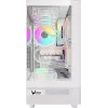 Корпус Formula Crystal Z8 белый без БП ATX 11x120mm 4x140mm 1xUSB3.0 audio bott PSU