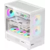 Корпус Formula Crystal Z8 белый без БП ATX 11x120mm 4x140mm 1xUSB3.0 audio bott PSU