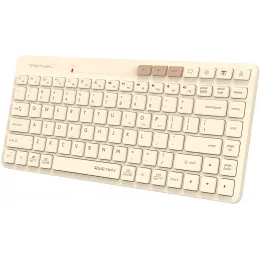 Клавиатура A4Tech FBK26C AS бежевый USB беспроводная BT/Radio slim Multimedia
