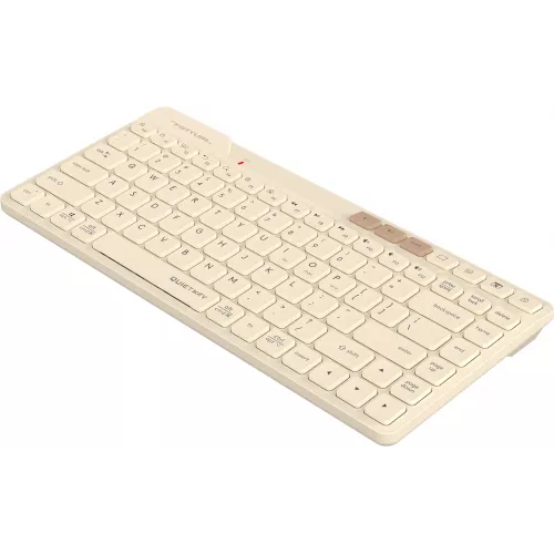 Клавиатура A4Tech FBK26C AS бежевый USB беспроводная BT/Radio slim Multimedia
