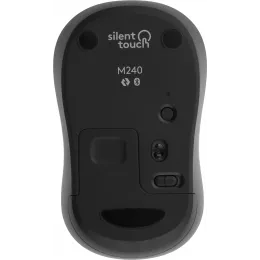 Мышь Logitech M240 Silent графитовый оптическая 4000dpi silent беспров. BT для ноутбука 2but (910-007078)