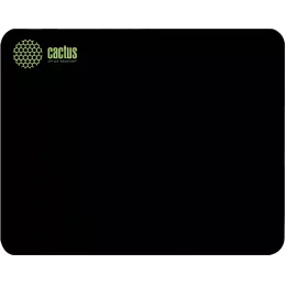 Коврик для мыши Cactus Black черный 300x250x2мм (CS-MPC-P01M)