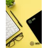 Коврик для мыши Cactus Black черный 300x250x2мм (CS-MPC-P01M)