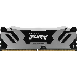 Память DDR5 24GB 7200MHz Kingston KF572C38RSA-24 Fury Renegade Silver/Black RGB RTL Gaming PC5-57600 CL38 DIMM 288-pin 1.45В single rank с радиатором Ret