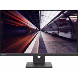 Монитор Lenovo 23.8" ThinkVision E24-30 черный IPS LED 4ms 16:9 HDMI M/M матовая HAS Piv 1300:1 250cd 178гр/178гр 1920x1080 100Hz VGA DP FHD 4.5кг