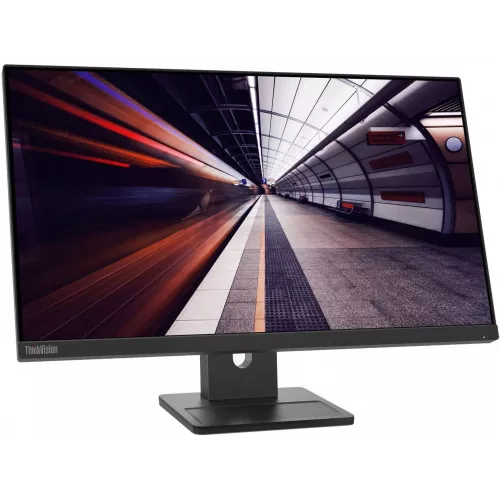 Монитор Lenovo 23.8" ThinkVision E24-30 черный IPS LED 4ms 16:9 HDMI M/M матовая HAS Piv 1300:1 250cd 178гр/178гр 1920x1080 100Hz VGA DP FHD 4.5кг