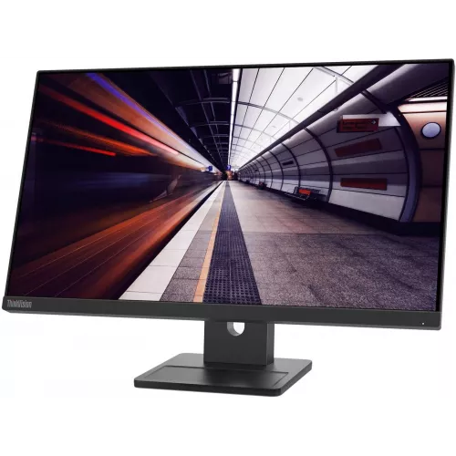 Монитор Lenovo 23.8" ThinkVision E24-30 черный IPS LED 4ms 16:9 HDMI M/M матовая HAS Piv 1300:1 250cd 178гр/178гр 1920x1080 100Hz VGA DP FHD 4.5кг