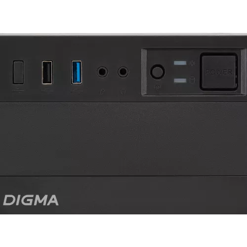 Корпус Digma DCC-MN302 черный без БП mATX 1x80mm 2x120mm 1xUSB2.0 1xUSB3.0 audio