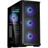 Корпус Zalman Z10 PLUS черный без БП ATX 10x120mm 4x140mm 2xUSB3.0 audio bott PSU
