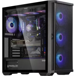 Корпус Zalman Z10 PLUS черный без БП ATX 10x120mm 4x140mm 2xUSB3.0 audio bott PSU