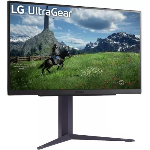Монитор LG 27" UltraGear 27GS85Q-B черный IPS LED 16:9 HDMI матовая HAS 400cd 178гр/178гр 2560x1440 180Hz FreeSync DP 2K USB 6.2кг
