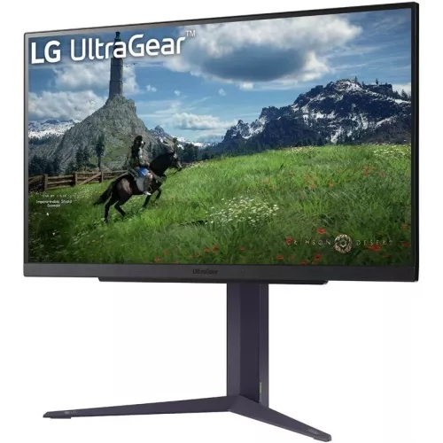 Монитор LG 27" UltraGear 27GS85Q-B черный IPS LED 16:9 HDMI матовая HAS 400cd 178гр/178гр 2560x1440 180Hz FreeSync DP 2K USB 6.2кг