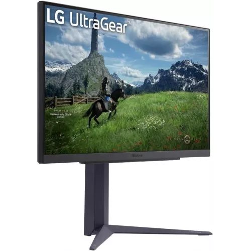 Монитор LG 27" UltraGear 27GS85Q-B черный IPS LED 16:9 HDMI матовая HAS 400cd 178гр/178гр 2560x1440 180Hz FreeSync DP 2K USB 6.2кг