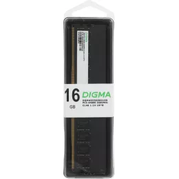 Память DDR5 16GB 5600MHz Digma DGMAD55600016S RTL PC5-44800 CL46 DIMM 288-pin 1.1В single rank Ret