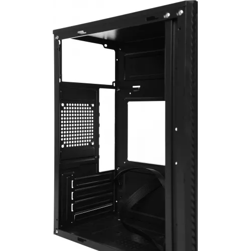 Корпус Accord Entry ACC-2053B черный без БП mATX 1x80mm 1x120mm 2xUSB2.0 audio