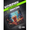 Коврик для мыши Cactus Dog рисунок 300x250x3мм (CS-MP-D16M)
