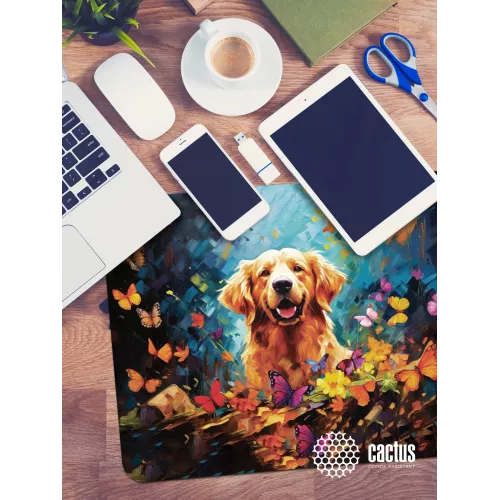 Коврик для мыши Cactus Dog рисунок 300x250x3мм (CS-MP-D16M)