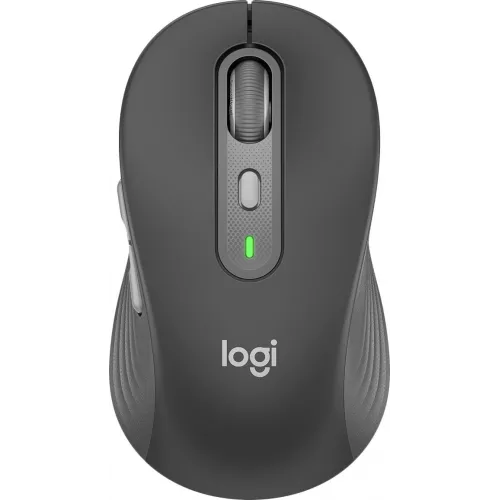 Мышь Logitech M750 графитовый оптическая 4000dpi беспров. BT/Radio USB 5but (910-006269)