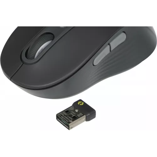 Мышь Logitech M750 графитовый оптическая 4000dpi беспров. BT/Radio USB 5but (910-006269)