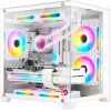 Корпус Bloody BD-CC105 белый без БП mATX 5x120mm 1xUSB2.0 1xUSB3.0 audio bott PSU