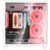 Корпус Bloody BD-CC105 белый без БП mATX 5x120mm 1xUSB2.0 1xUSB3.0 audio bott PSU