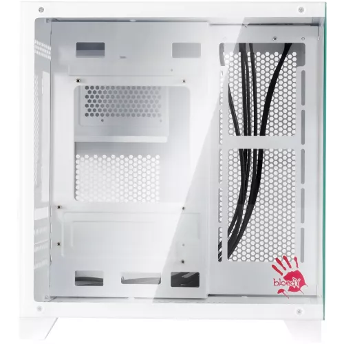 Корпус Bloody BD-CC105 белый без БП mATX 5x120mm 1xUSB2.0 1xUSB3.0 audio bott PSU