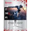 Монитор Bloody 27" MN272Q светло-серый IPS LED 1ms 16:9 HDMI M/M матовая HAS 400cd 178гр/178гр 2560x1440 240Hz G-Sync FreeSync DP 2K 6.55кг