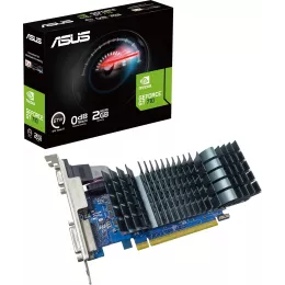 Видеокарта Asus PCI-E 2.0 GT710-SL-2GD5-BRK-EVO NVIDIA GeForce GT 710 2Gb 64bit GDDR5 954/5012 DVIx1 HDMIx1 CRTx1 HDCP Ret low profile