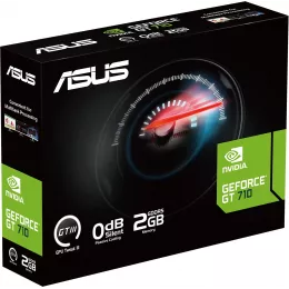 Видеокарта Asus PCI-E 2.0 GT710-SL-2GD5-BRK-EVO NVIDIA GeForce GT 710 2Gb 64bit GDDR5 954/5012 DVIx1 HDMIx1 CRTx1 HDCP Ret low profile