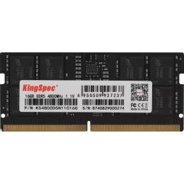 Память DDR5 16GB 4800MHz Kingspec KS4800D5N11016G RTL PC5-38400 CL40 SO-DIMM 288-pin 1.1В single rank Ret