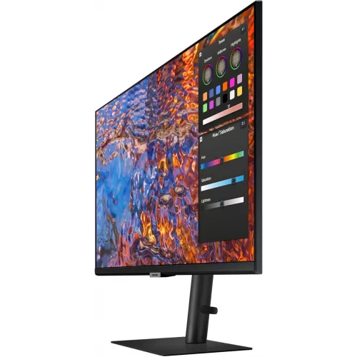 Монитор Samsung 27" ViewFinity S27B800PXIXCI черный IPS LED 16:9 HDMI полуматовая HAS Piv 350cd 178гр/178гр 3840x2160 60Hz DP 4K USB 6.7кг