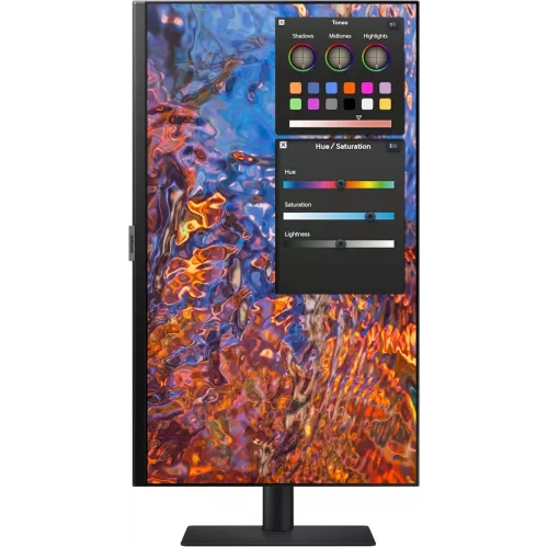 Монитор Samsung 27" ViewFinity S27B800PXIXCI черный IPS LED 16:9 HDMI полуматовая HAS Piv 350cd 178гр/178гр 3840x2160 60Hz DP 4K USB 6.7кг