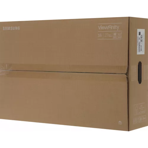 Монитор Samsung 27" ViewFinity S27B800PXIXCI черный IPS LED 16:9 HDMI полуматовая HAS Piv 350cd 178гр/178гр 3840x2160 60Hz DP 4K USB 6.7кг