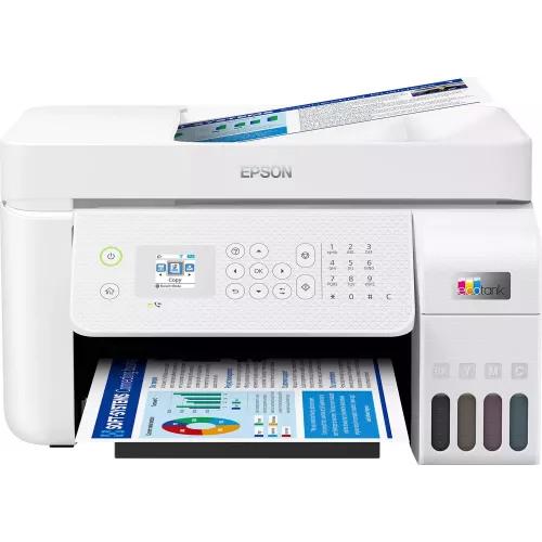 МФУ струйный Epson EcoTank L5296 (C11CJ65411) A4 WiFi белый