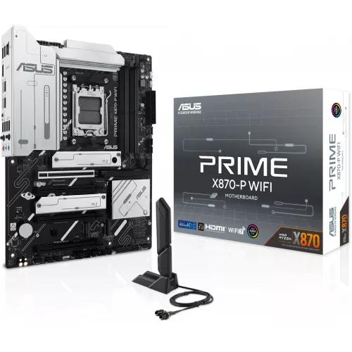 Материнская плата Asus PRIME X870-P WIFI Socket AM5 AMD X870 4xDDR5 ATX AC`97 8ch(7.1) 2.5Gg RAID+HDMI