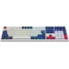 Клавиатура Оклик 725G белый/красный USB Multimedia for gamer LED (2070294) кабель 1.8м