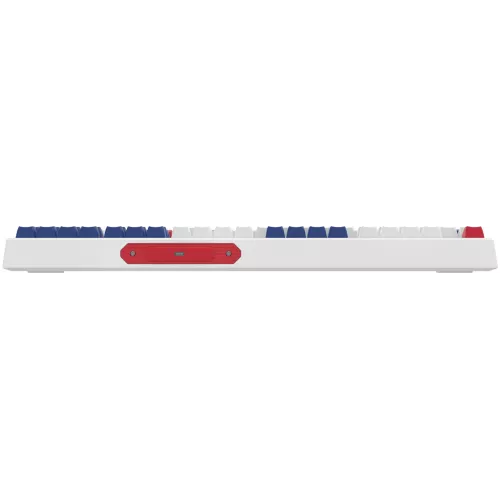 Клавиатура Оклик 725G белый/красный USB Multimedia for gamer LED (2070294) кабель 1.8м