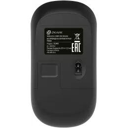 Мышь Оклик 202MW черный оптическая 1000dpi беспров. USB для ноутбука 3but (2070314)