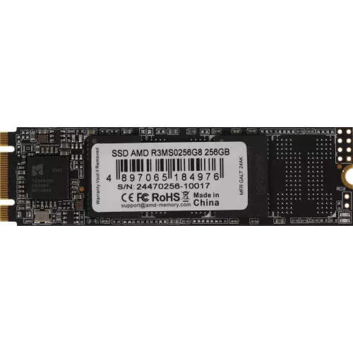 Накопитель SSD AMD SATA 256GB R3MS0256G8 Radeon M.2 2280