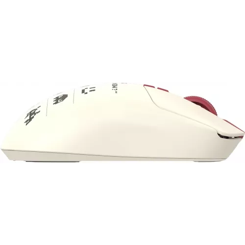 Мышь A4Tech Bloody R72 Ultra Duo белый/красный оптическая 20000dpi беспров. USB/USB-C 7but (R72 ULTRA DUO PIXELS RED)